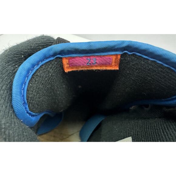 NIKE AIR JORDAN II 2 Retro BG Radio Raheem Size 7Y Black Blue White 834276-015 - Picture 9 of 10